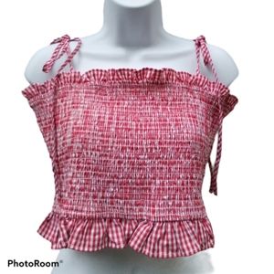 English Factory Smocked TankTop Large